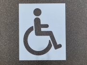 Skabelon til handicap symbol